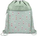 coocazoo Turnbeutel &bdquo;Dancing Dots&rdquo;, Mint, mit Rei&szlig;verschlussfach und...