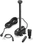esotec Solar Einzelpumpe WaterSplash 5/470 mit Sprinklerset, 12V/DC, universell