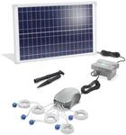 esotec Solar Teichbel&uuml;fter Set 25/600 Power, 5 Ausg&auml;nge, 12,8 V/DC Sauerstoffpumpe,