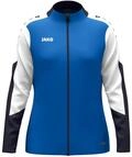 JAKO Damen Polyesterjacke Dynamic, royal/wei&szlig;/marine, S