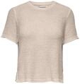 ONLY Damen Onlsunny S/S Nca KNT Pullover 15254282,Pumice Stone,S