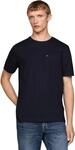 Tommy Hilfiger Herren T-Shirt Kurzarm Essential mit Brusttasche, Blau (Desert...