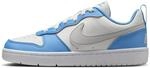 Nike Kinder Court Borough Low Recraft (Gs) Sneaker, Summit White/Cobalt