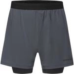 Gore WEAR Herren Concurve 5&rdquo; 2in1 Shorts, Lab Graphite/Black, XS EU