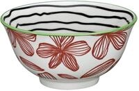 Cilio Bowl AMICI Floral | Porzellan Sch&uuml;ssel bunt | Gebrannt bei 1300 &deg;C | Ramen