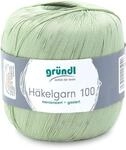 Gr&uuml;ndl Wolle H&auml;kelgarn 100 1 Kn&auml;uel 100 g, Pistazie | d&uuml;nne sommerliche...
