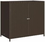 vidaXL Gartenschrank, Ger&auml;teschrank mit viel Stauraum, Beistellschrank Schrank mit