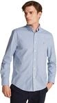 Tommy Hilfiger Herren Hemd Flex Poplin Classic Regular Fit, Mehrfarbig (Wedge