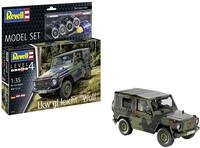 Revell Modellbausatz LKW gl leicht Wolf &ndash; Milit&auml;rfahrzeug, Gel&auml;ndewagen, Modell