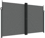 vidaXL Seitenmarkise Ausziehbar Anthrazit 200x1000 cm