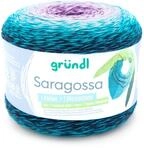 Gr&uuml;ndl Wolle Saragossa (weiches Farbverlaufsgarn aus 50% Baumwolle und 50%