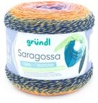 Gr&uuml;ndl Wolle Saragossa (weiches Farbverlaufsgarn aus 50% Baumwolle und 50%