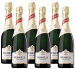 Henkell Sekt Trocken (6 x 0,375 l) - Original Henkell Sekt in praktischer