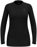 Odlo Damen Merino 160Crew Longsleeve schwarz - Black S