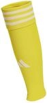 adidas Unisex Team Sleeves Socks, team yellow, 45-48