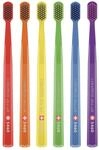 Curaprox Handzahnb&uuml;rste Rainbow Limited Edition &ndash; Rot, Orange, Gelb, Gr&uuml;n, Blau &