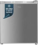 homeX Mini Gefrierschrank, Gefriertruhe klein - 33L Nutzinhalt, 4-Sterne...