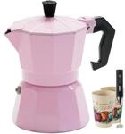 STONELINE Espressokocher Induktion aus Aluguss 170 ml, 4 Tassen, f&uuml;r alle...