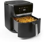 GOURMETmaxx AirGenius Hei&szlig;luftfritteuse - 7,5 L Airfryer | Fritteuse mit & 7