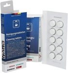 Reinigungstabletten 10 00312295 f&uuml;r Espressomaschine &ndash; Bosch Gaggenau, Neff,