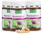 Sanct Bernhard Mariendistel-Kapseln mit 200 mg Mariendistel-Trockenextrakt, mit