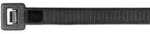 Aparoli 181892 Profi-Kabelbinder 500 x 12.5 mm, 50 St&uuml;ck, wetterfest, RAL9011,