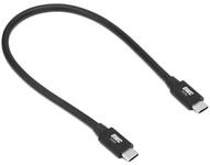 OWC Thunderbolt 5 Kabel 0,3 m &ndash; 80 Gb/s Daten&uuml;bertragung, bis zu 240 W Power