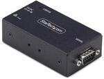 StarTech.com 1-Port Seriell auf POE Ethernet Adapter,Serial TCP IP Server, Wand/DIN