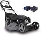 Scheppach Benzin-Rasenm&auml;her PML530-225E Black | 53 cm Schnittbreite | Elektrostart &