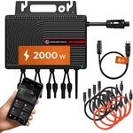 Solarway All In One Envertech Mikro-Wechselrichter 2000W Set inkl. 5M AC-Kabel & 8x2M