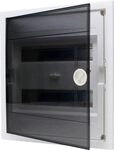 Kopp 346002005 Unterputz-Verteilerkasten mit Plastikt&uuml;r 2-reihig f&uuml;r 24 Pole,