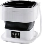 CLEANmaxx Mini-Waschmaschine ideal f&uuml;r Unterwegs | Mobile Waschmaschine mit 2