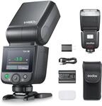 Godox V480F TTL Camera Flash for Fujifilm Camera, Touchscreen Speedlite, Flexible