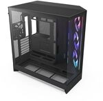 NZXT H9 Flow RGB (2025) &ndash; Gro&szlig;es Dual-Kammer ATX Mid-Tower Airflow PC-Geh&auml;use &ndash;