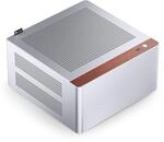 Jonsbo NV10 PC-Geh&auml;use Silber | Mini-ITX Case aus Aluminium & Stahl, kompaktes
