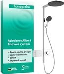 hansgrohe Raindance Alive S - Duschsystem mit Thermostat, Regendusche (300 mm)...