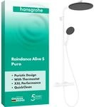hansgrohe Raindance Alive S Puro - Duschsystem mit Thermostat, Regendusche (300 mm)