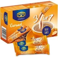KR&Uuml;GER Family 3 in 1 Caramel, Instant Kaffee Sticks mit l&ouml;slichem Kaffee,