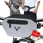 Valkental KLICKfix Fahrradtasche 3in1 - Voll reflektierend und wasserdicht - geeignet