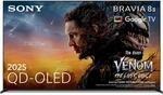 Sony BRAVIA 8 II - QD-OLED, AI XR Processor, Acoustic Surface Audio+, Dolby