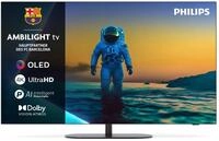PHILIPS Ambilight 48OLED810 4K OLED Smart TV - 48 Zoll Display mit P5 AI Perfect