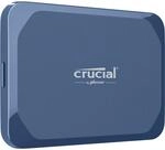 Crucial X10 4 Tb USB Type-C USB 3.2 Gen 2X2 Blue, CT4000X10SSD9