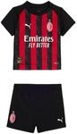 A.C. Milan Babykit Rennen Home, Saison 2025/2026, Set aus T-Shirt und Shorts f&uuml;r