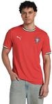 Portugiesische Nationalmannschaft 2025 Herren Heimtrikot, Sport Red-Sugared Almond,