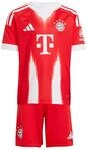 adidas Performance FC Bayern M&uuml;nchen Mini Trikot Set Home 2025/2026 Kids rot,...