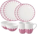 Villeroy & Boch - Fleur Cassis Starter-Set 8-teilig, Einsteiger-Set f&uuml;r 2...