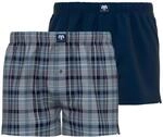Ceceba Herren Web-Boxershorts, 2er Pack - Unterw&auml;sche, Unterhose, Baumwolle,...