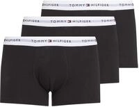 Tommy Hilfiger Herren 3er Pack Boxershorts Trunks mit Logobund, Mehrfarbig (Th Wht/Th