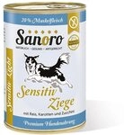 Sanoro Men&uuml; Sensitiv Light Ziege. Premium Hundefutter bei Leishmaniose: Purin- und