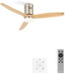 CREATE / WINDCALM M/Deckenventilator ABS mit Beleuchtung Nickel